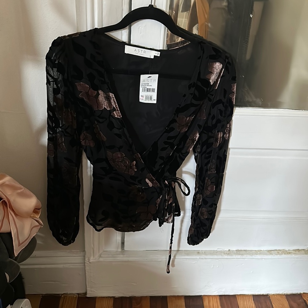 Astr Wrap Shirt